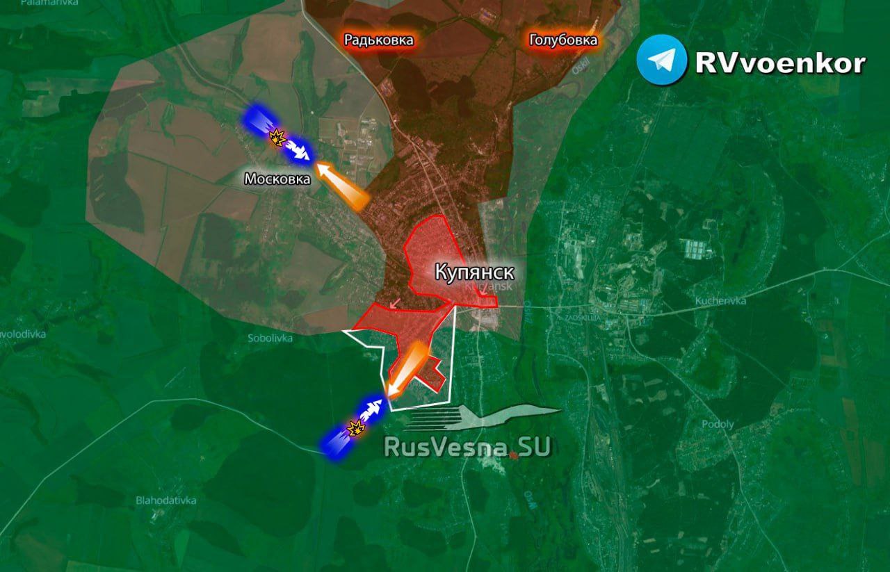 ВСУ пошли в «контрнаступ» у Купянска