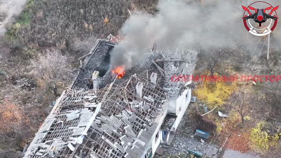 Российские вертолеты поразили ПУ БпЛА 77 оаэмбр ВСУ