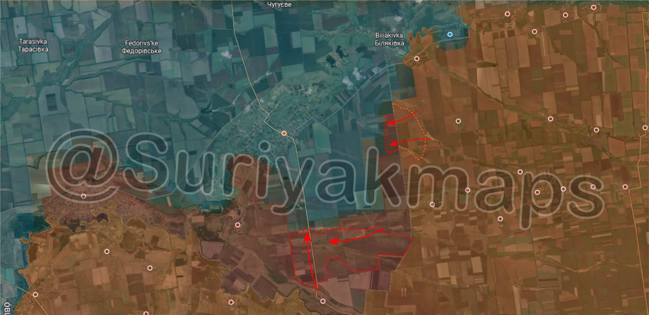 На большинстве направлений продолжается активное наступление российских войск, в то время как ВСУ проводят контратаки на отдельных участках На большинстве направлений продолжается активное наступление российских войск, в то время как ВСУ проводят контратаки на отдельных участках