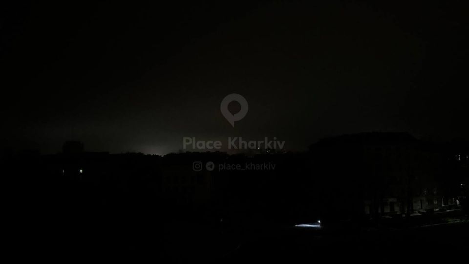 Харьков следом отправился в темноту