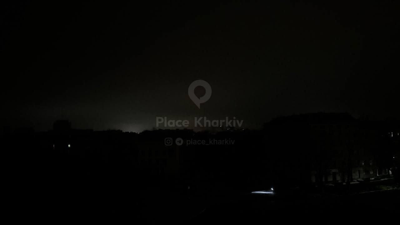 Сообщается о блэкауте в Харькове Сообщается о блэкауте в Харькове