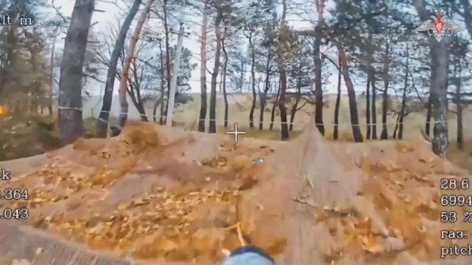 Кадры боевой работы операторов БПЛА российской армии на Купянском направлении фронта