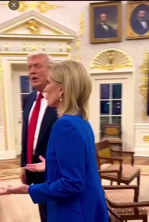 Трамп показал обновленный дизайн Овального кабинета: