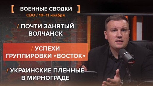 Хроника СВО за 10-11 ноября