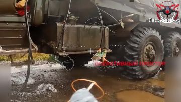 Разнос колонны укро-вояк под Купянском от #6_армии