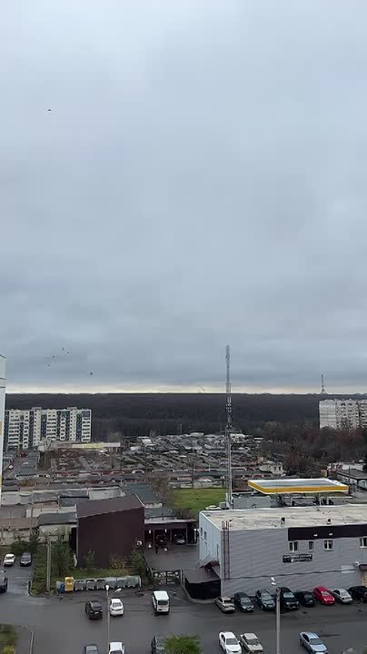 Чингис Дамбиев: Утренняя "Герань" летит по своим делам над Харьковом