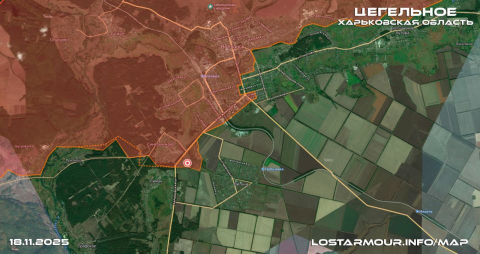 Юрий Баранчик: Освобожден н.п. Цегельное, Харьковской области