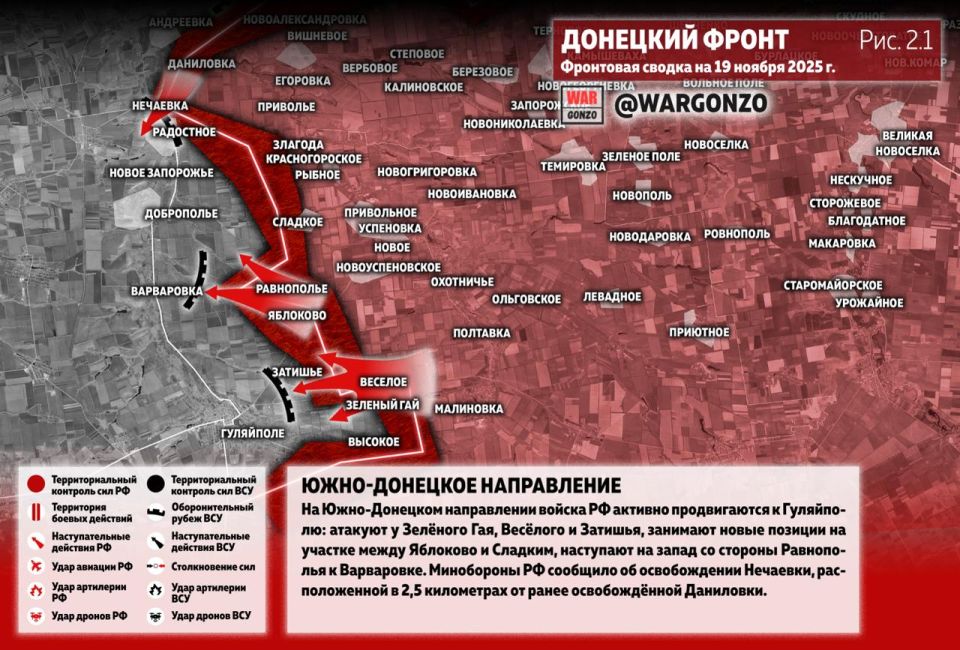 WarGonzo: ��������� ������ �� ���� 19.11.25