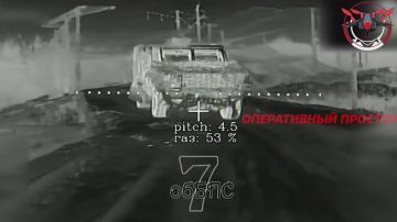 Уничтожение автомобиля с всушниками дроном на Купянском направлении