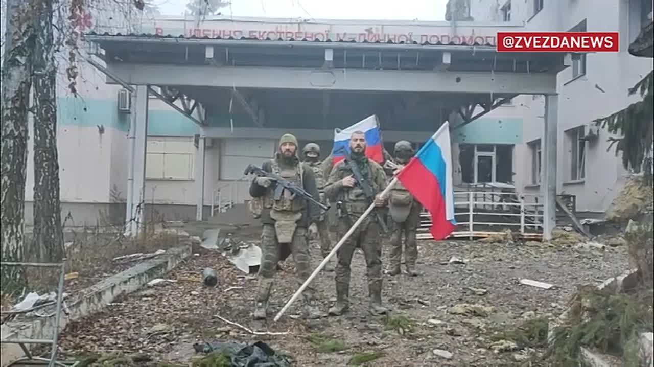 На кадрах — бои за город Купянск Харьковской области