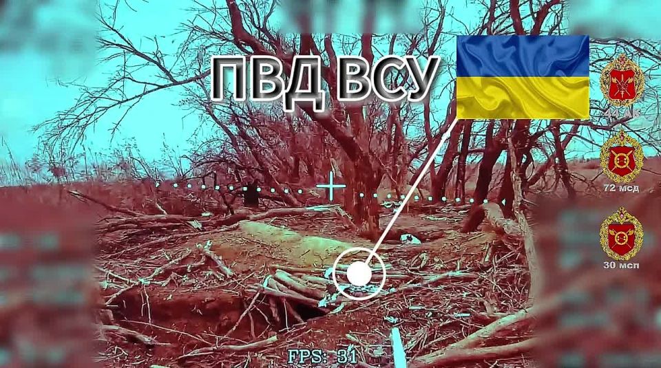 Накрытие укрытия. Сумская область Расчёт БпЛА 30 мсп 44 Армейского корпуса выявил и уничтожил укрытие ВСУ на Сумском направлении