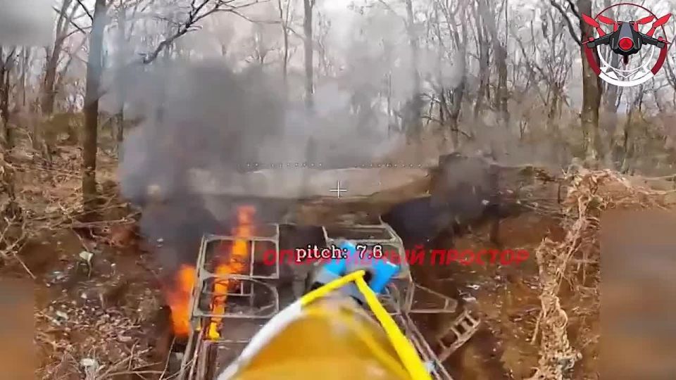 Охота на самоходную артиллерию ВСУ