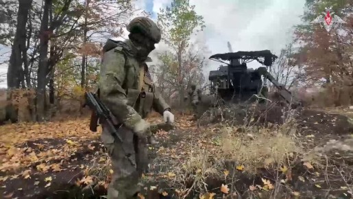 Военнослужащие группировки войск «Запад» продолжают уничтожение формирований ВСУ, окружённых на левом берегу реки Оскол в Купянском районе Харьковской области