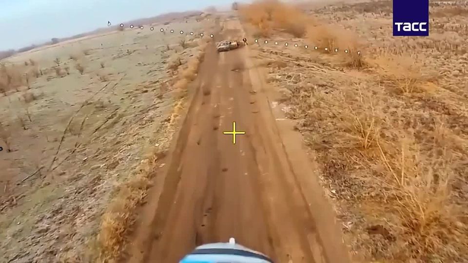 Уничтожение всушного транспорта под Купянском