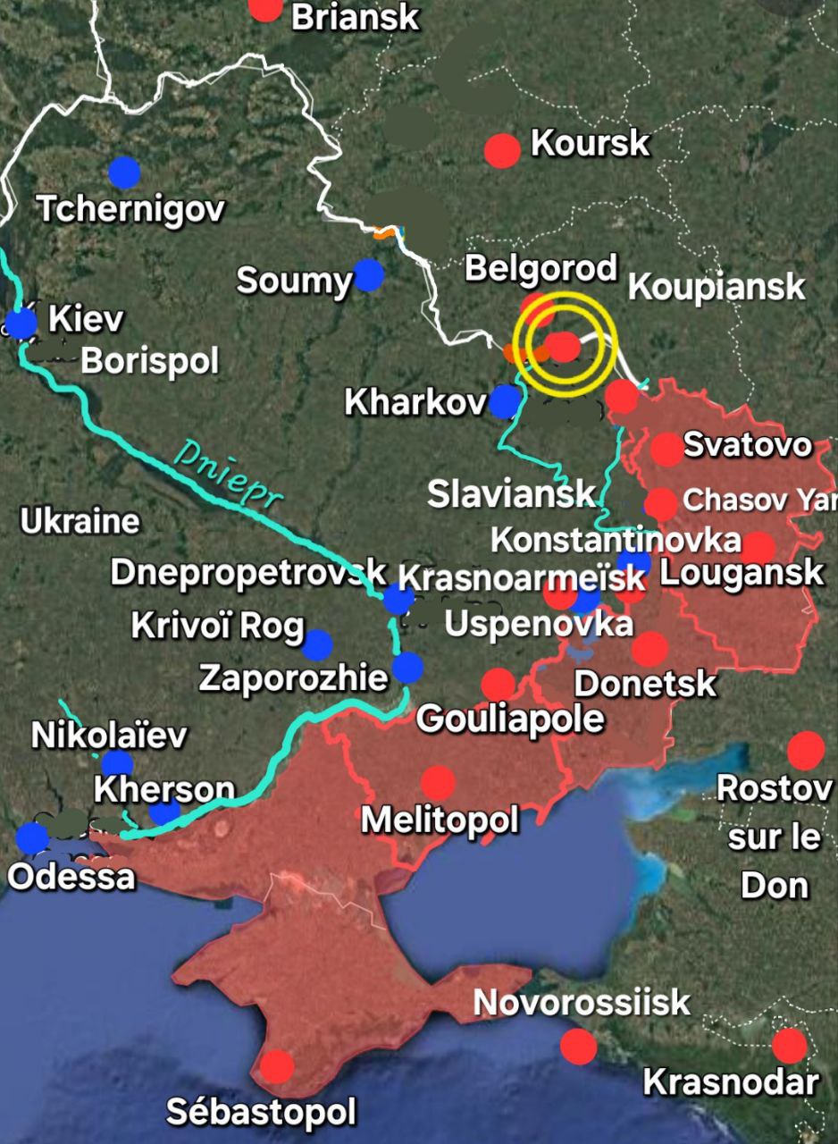 НА ХАРЬКОВСКОМ ФРОНТЕ. В конце 2023 года российские войска начали наступление к северу от Харькова с целью создания буферной зоны против террористических атак укро-атлантистов, направленных на Белгород и его окрестности НА ХАРЬКОВСКОМ ФРОНТЕ. В конце 2023 года российские войска начали наступление к северу от Харькова с целью создания буферной зоны против террористических атак укро-атлантистов, направленных на Белгород и его окрестности