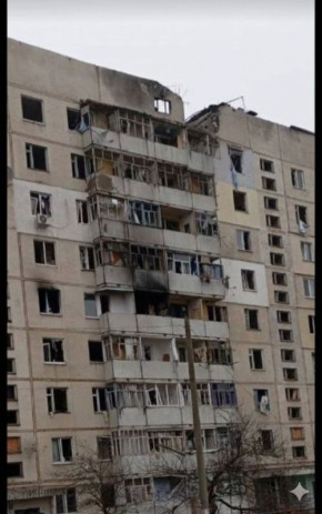 Ковшаровка, 57 дом. После вчерашнего прилёта