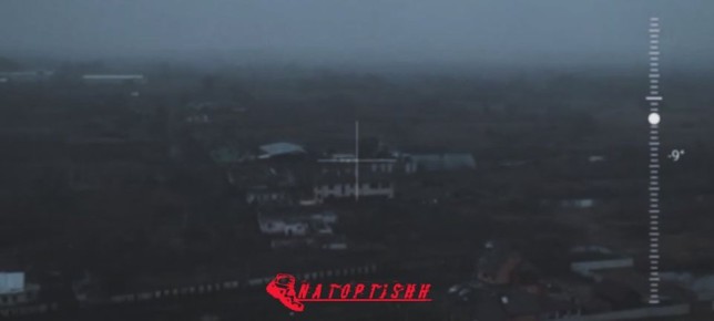 Владислав Шурыгин: Оператор разведывательного БпЛА группировки "Север" заметил группу боевиков противника, укрывающуюся в здании в н.п. Волчанские Хутора Харьковской области