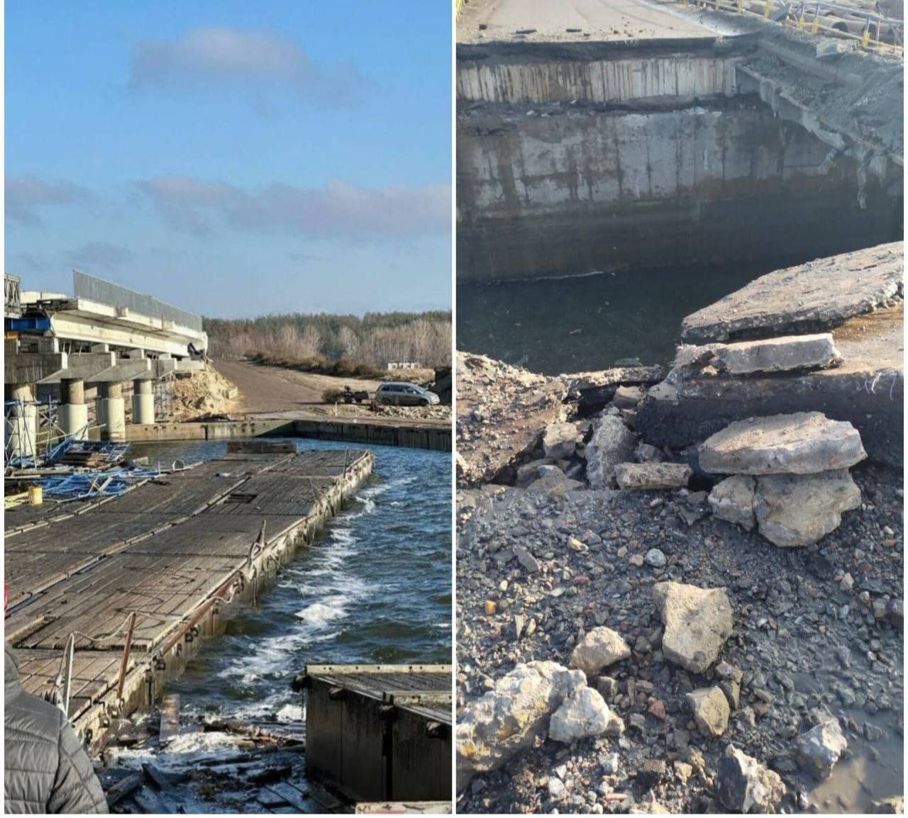 Евгений Поддубный: Нанесены удары по путепроводу через Печенежское водохранилище Евгений Поддубный: Нанесены удары по путепроводу через Печенежское водохранилище