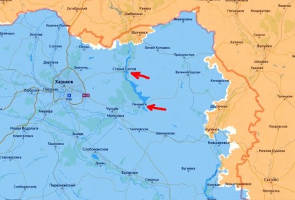 Перерезая дороги в Печенегах и Старом Салтове, ВС РФ изолируют театр боевых действий на участке от Волчанска до Купянска на востоке Харьковской области