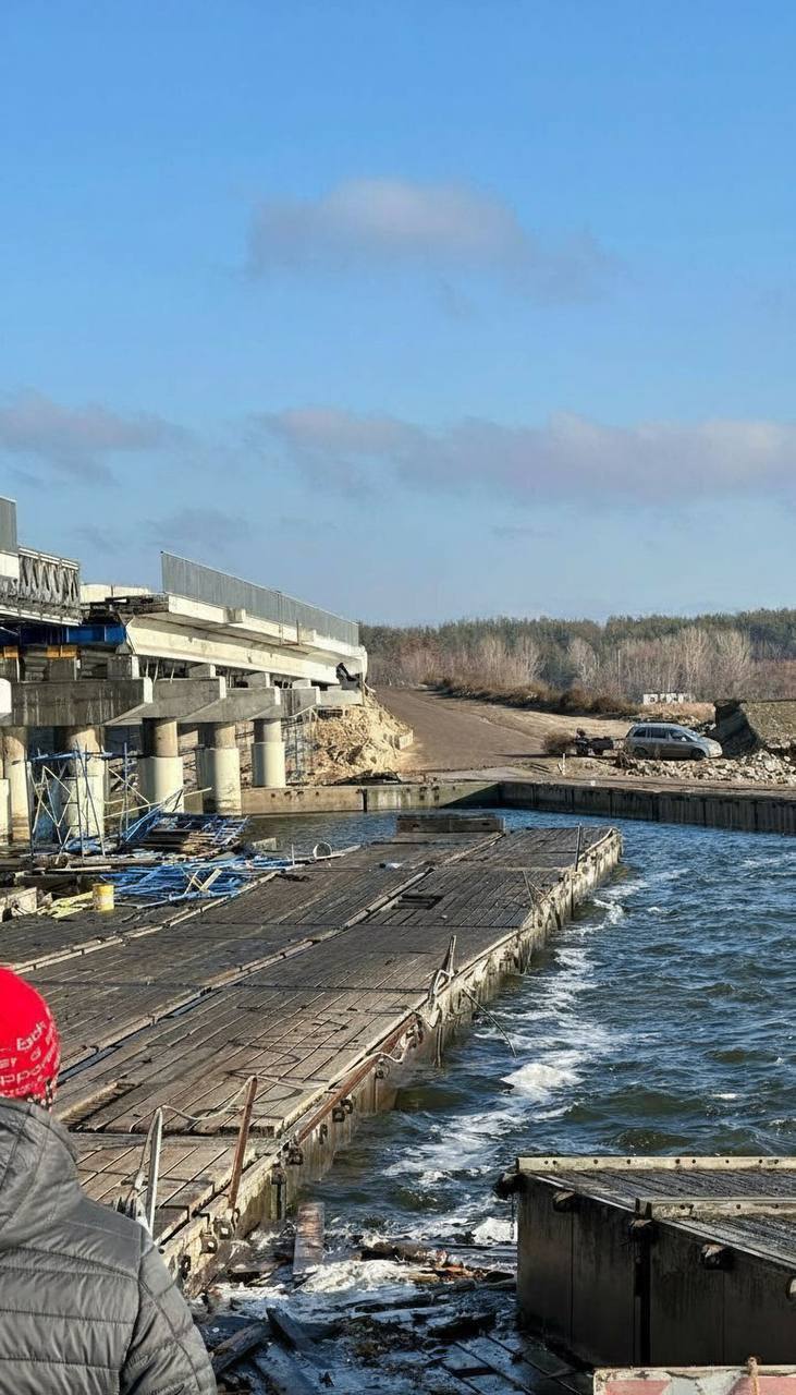 Артерия снабжения ВСУ перерезана: разрушена дамба под Харьковом! Артерия снабжения ВСУ перерезана: разрушена дамба под Харьковом!