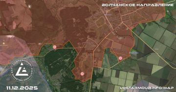 Продвижение ВС РФ на Волчанском направлении