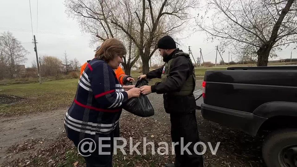 Волонтёры Центра помощи «Единой России» провели очередную гуманитарную акцию в прифронтовом Шебекино