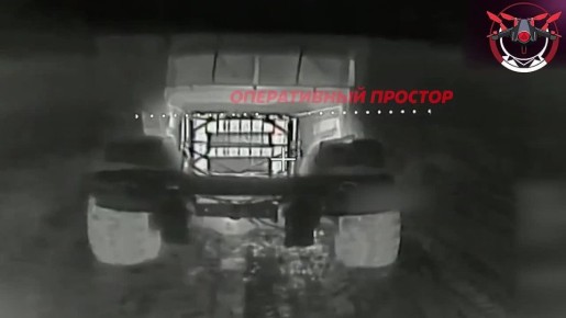 Уничтожение очередного грузовика группировки ВСУ под Купянском