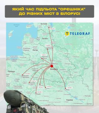 "Орешник" заступает на боевое дежурство в Беларуси с ЗАВТРАШНЕГО ДНЯ — Лукашенко