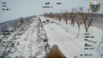 Дрон на оптоволокне догнал невезучий украинский Хамви на Купянском направлении