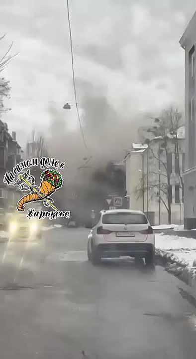 Местные власти сообщают о прилете двух баллистических ракет в одно место