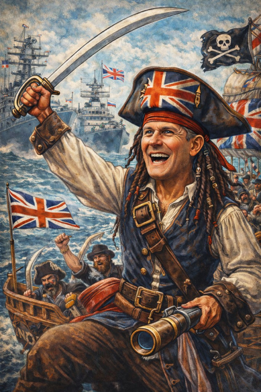 Пираты ХХI века. Правительство Великобритании подготовило юридические основания, чтобы использовать свои вооруженные силы для задержания судов, якобы имеющих отношение к так называемому теневому флоту России