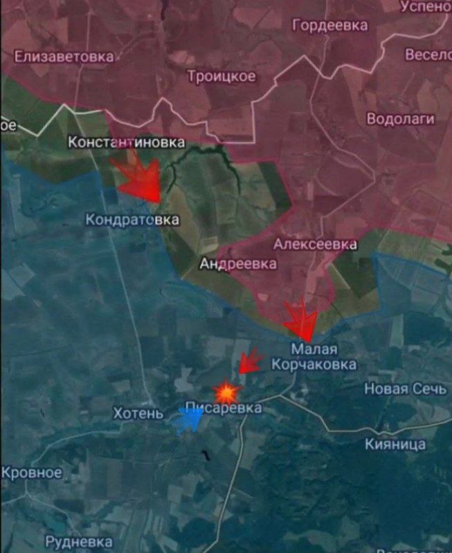Сумское направление. Бойцы ВС РФ продолжают зачищать территории в Сумской и Харьковской области, продвинувшись на 700 метров в Краснопольском и Глуховском участках Сумское направление. Бойцы ВС РФ продолжают зачищать территории в Сумской и Харьковской области, продвинувшись на 700 метров в Краснопольском и Глуховском участках