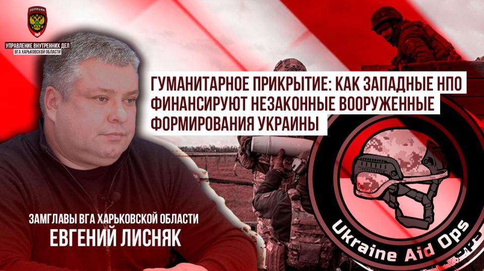 Гуманитарное прикрытие: как западные НПО финансируют незаконные вооруженные формирования Украины