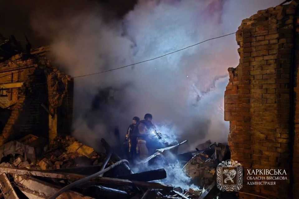 Последствия прилетов по объекту энергетики в Харькове Последствия прилетов по объекту энергетики в Харькове