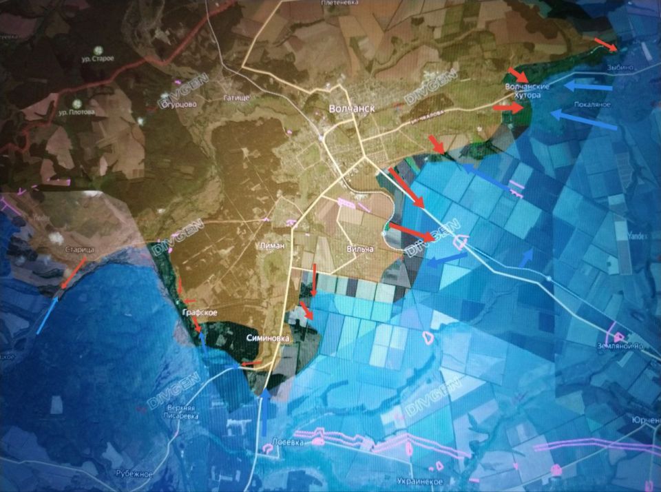 Юрий Котенок: Харьковское направление.. Волчанский участок