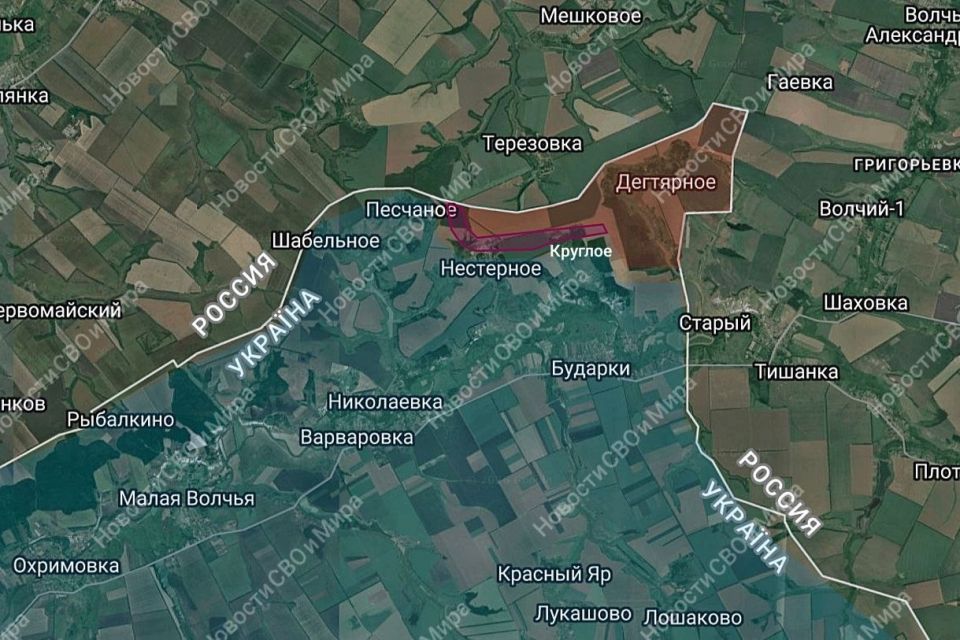 1. Харьковская область. Наши воины заняли позиции в северной части нп. Нестерное