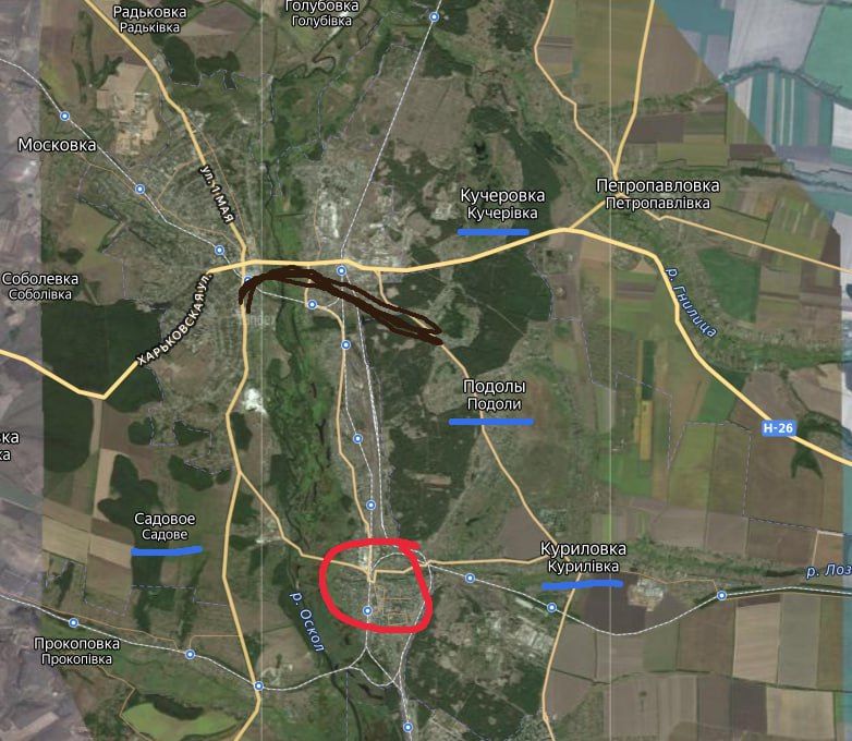 27.01.2026. Купянск-Узловой, Купянский р-н, Харьковская область, Украина