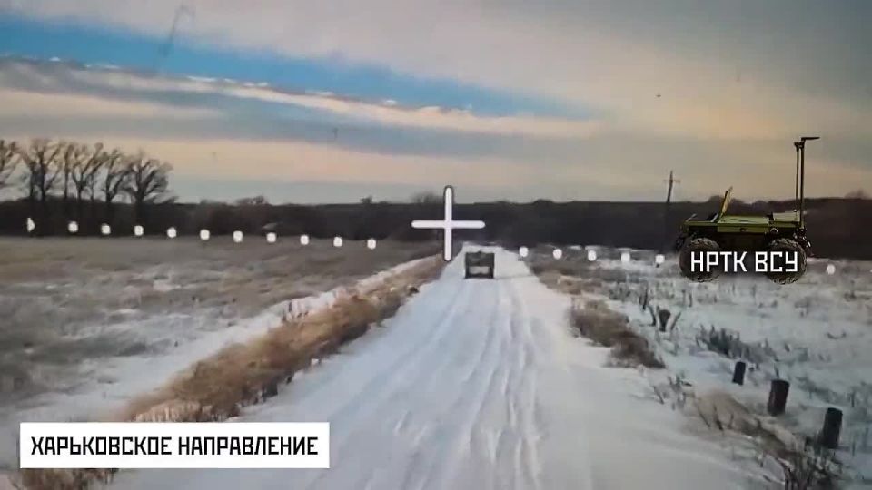 Под удар нашего дрона на этот раз попали: американская САУ М-109 "Паладин", наземный робототехнический комплекс, пикап и БМП-1