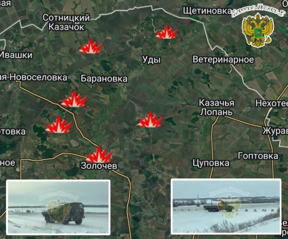 Обстановка на Золочевском направлении в Харьковской области