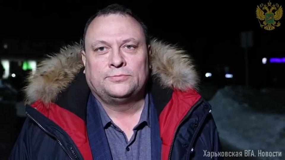 Военнослужащие российской армии совместно с ВГА Харьковской области эвакуировали мужчину из посёлка Двуречная Харьковской области