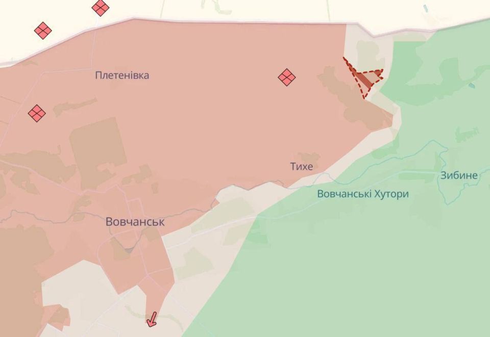 Юлия Витязева: ВС РФ продвинулись в Покровске, на Славянском направлении и в районе Волчанска, сообщают вражеские сводки