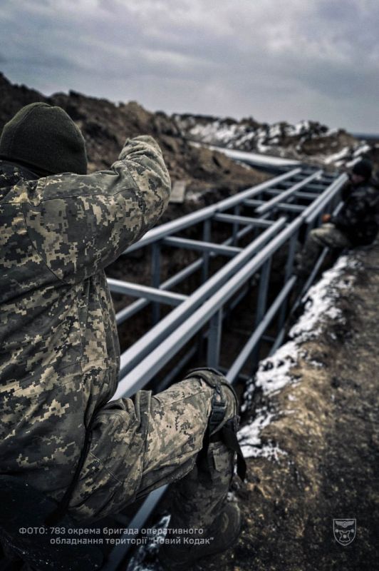 Инженерные сооружения ВСУ. Строительство февраль 2026 года Инженерные сооружения ВСУ. Строительство февраль 2026 года
