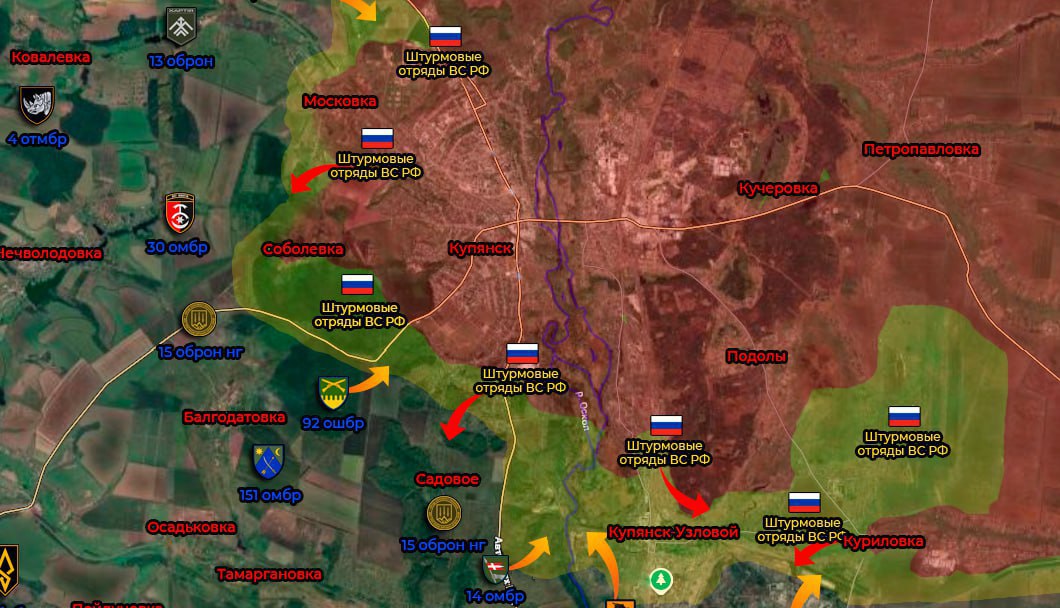 Обстановку на Купянском направлении докладывает "Бригада "Север-V":