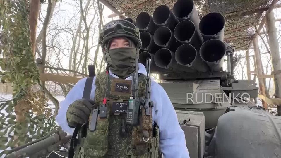 Андрей Руденко: В Харьковской области расчёты РСЗО «Ураган» 1-й гвардейской танковой армии группировки войск «Запад» сорвали проведение ротации подразделений ВСУ и уничтожили их бронетехнику и личный состав противника