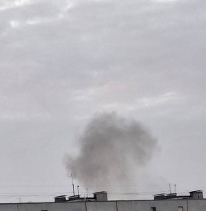 Кадры после прилета в Харькове