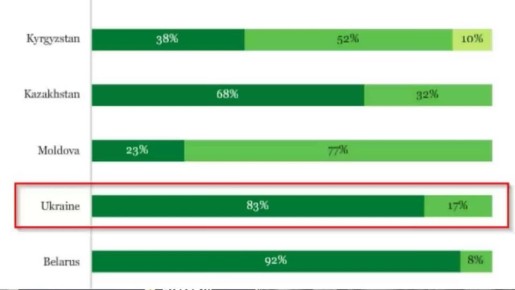 Михаил Онуфриенко: Начну с очевидного. Мол, видео с могилизаторами ТЦК – это русский ИИ. Но это фото сделано в Харькове моей знакомой позавчера