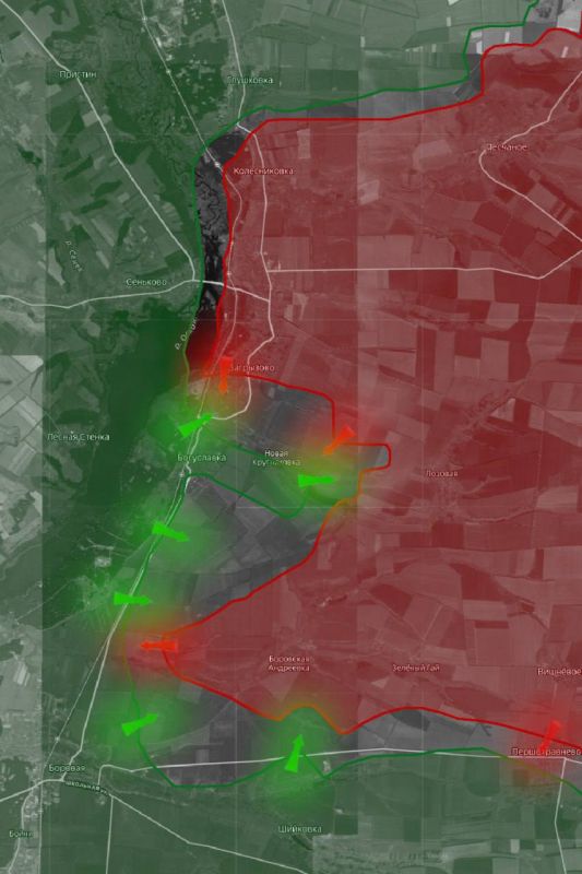 «На Купянском направлении ВС РФ продвигаются на левом берегу Оскола
