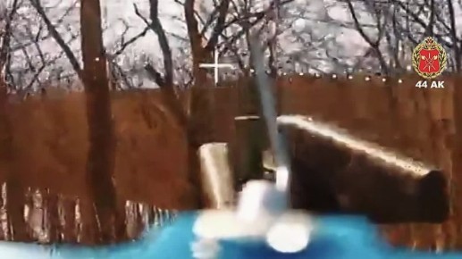 Связь оборвалась. На кадрах — работа расчёта БпЛА 44 Армейского корпуса по инфраструктуре связи противника