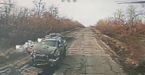 Количество потерь техники ВСУ из-за минирования прифронтовых дорог продолжает расти