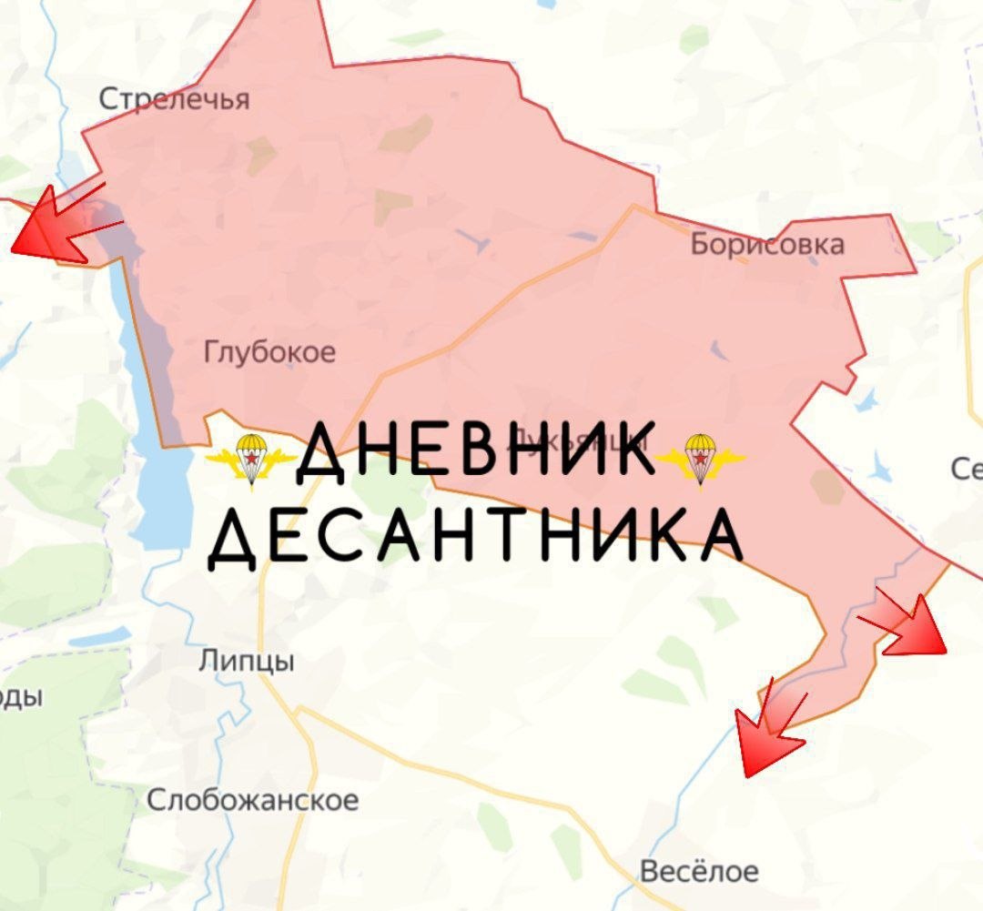 Владислав Шурыгин: Харьковское направление( данные от @DnevnikDesantnika)